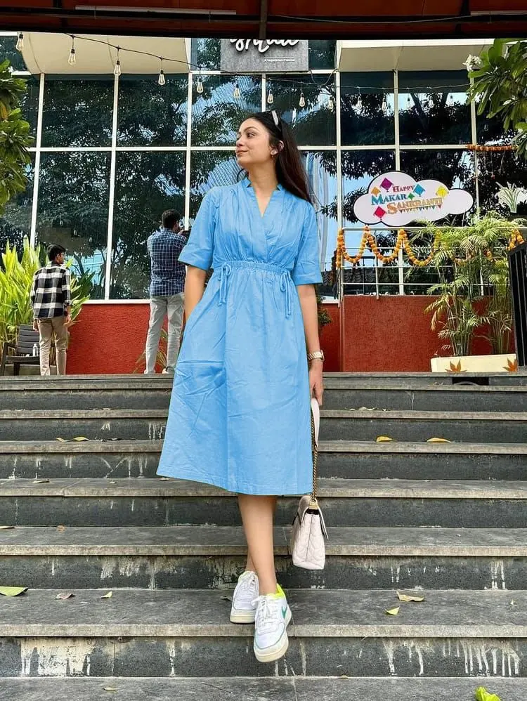 👉 Pure Cotton Slub One Piece Fabric : Pure Cotton Slub  length   : 45 inch - Dori Tussle And One Side Pocket  Size : 38 40 42 44  