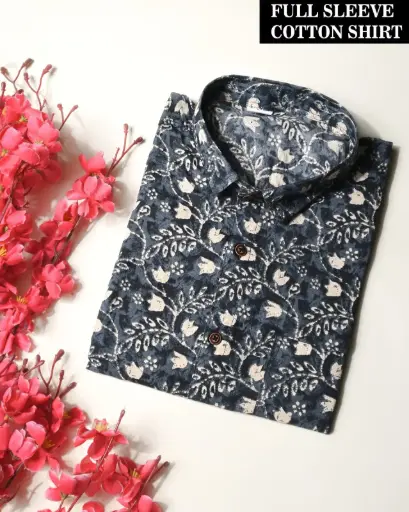 🌹PURE COTTON MEN'S SHIRT🌹 FOR MEN'S WITH ONE POCKET  SLEEVES : - FULL SLEEVES🌹 