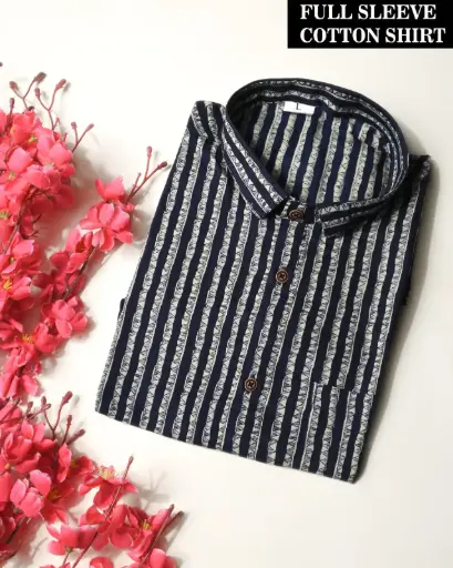 🌹PURE COTTON MEN'S SHIRT🌹 FOR MEN'S WITH ONE POCKET  SLEEVES : - FULL SLEEVES🌹 