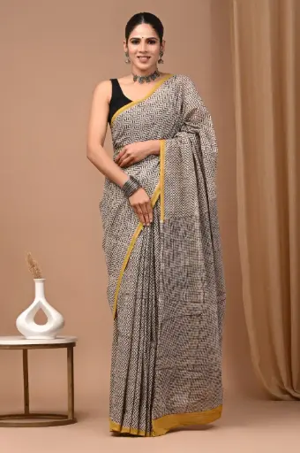 👉 Handblock Printed Pure Cotton Mulmul Saree  Fabric : Pure Cotton ( 92*80 )  Saree   : 5.5 Meter  Blouse  : 0.90 Meter 👉  Shipping  Free in India